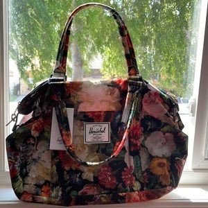 Herschel Supply Co. Herschel Strand Duffle Bag Floral Print Travel Carry On Tote